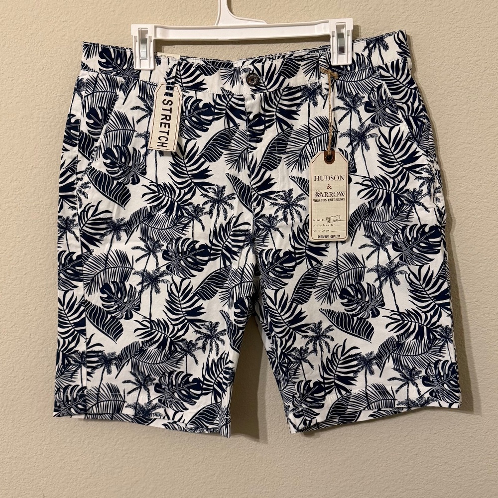 NEW! Men’s Hudson & Barrow Tropical shorts